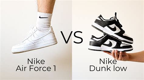 air force 1s vs nike